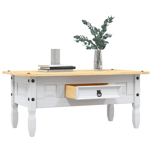 Mesa De Centro Corona Range Pino Mexicano 100X55X44 Cm