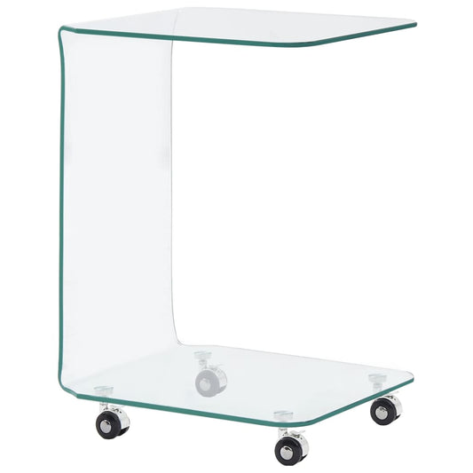 Mesa De Centro De Vidrio Templado 45X40X