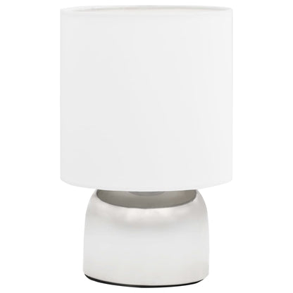 Lámparas De Mesa Táctiles 2 Unidades Blanco E14