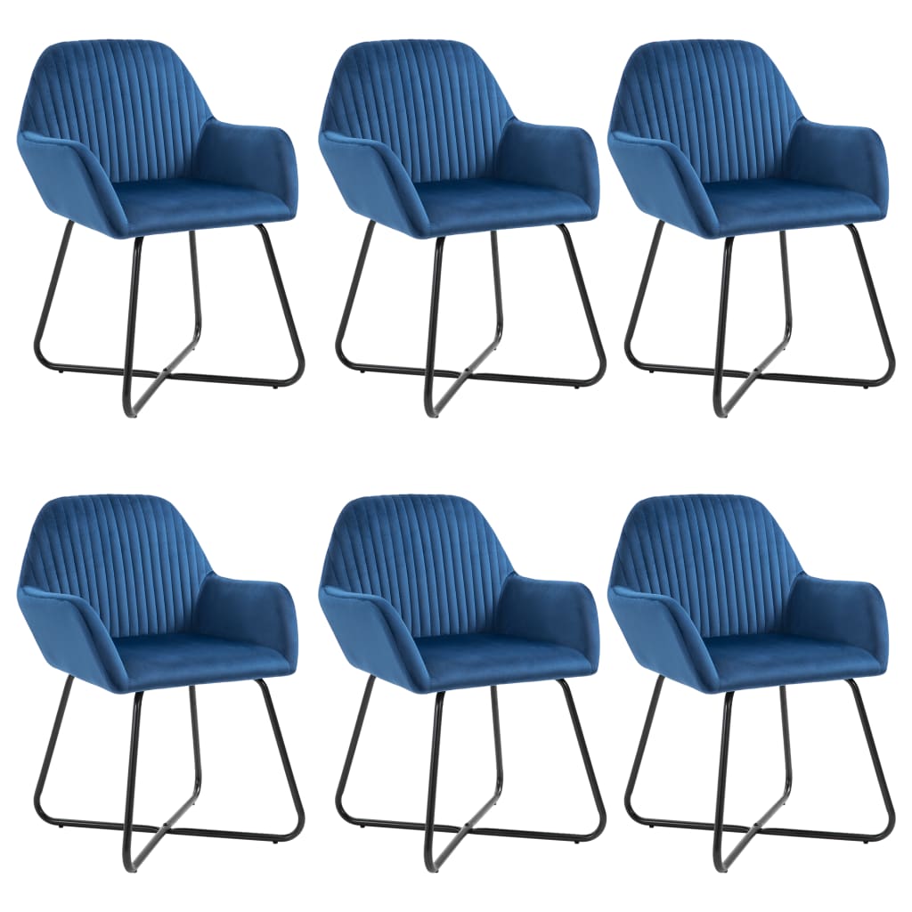 Sillas De Comedor 4 Unidades Terciopelo