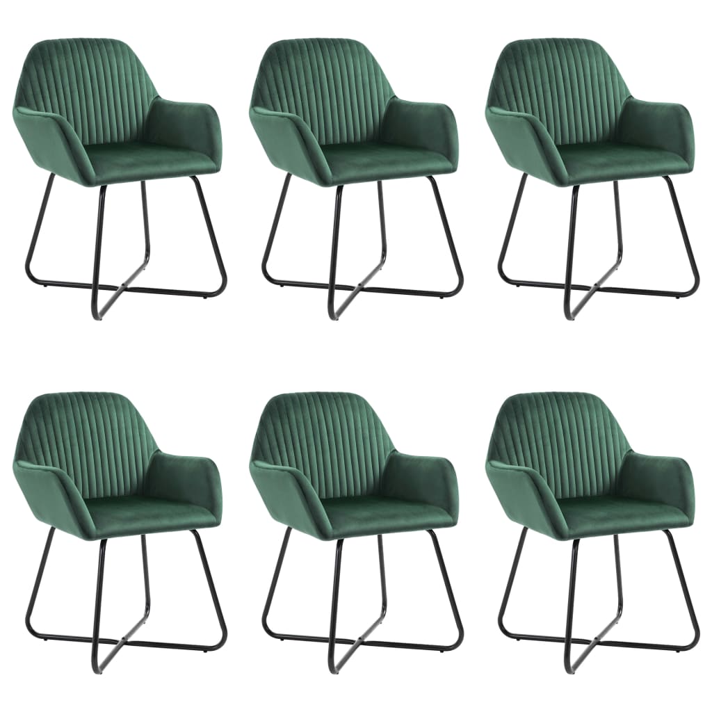 Sillas De Comedor 4 Unidades Terciopelo