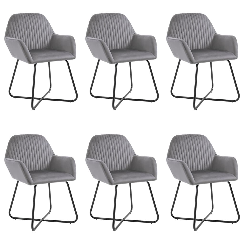 Sillas De Comedor 4 Unidades Terciopelo