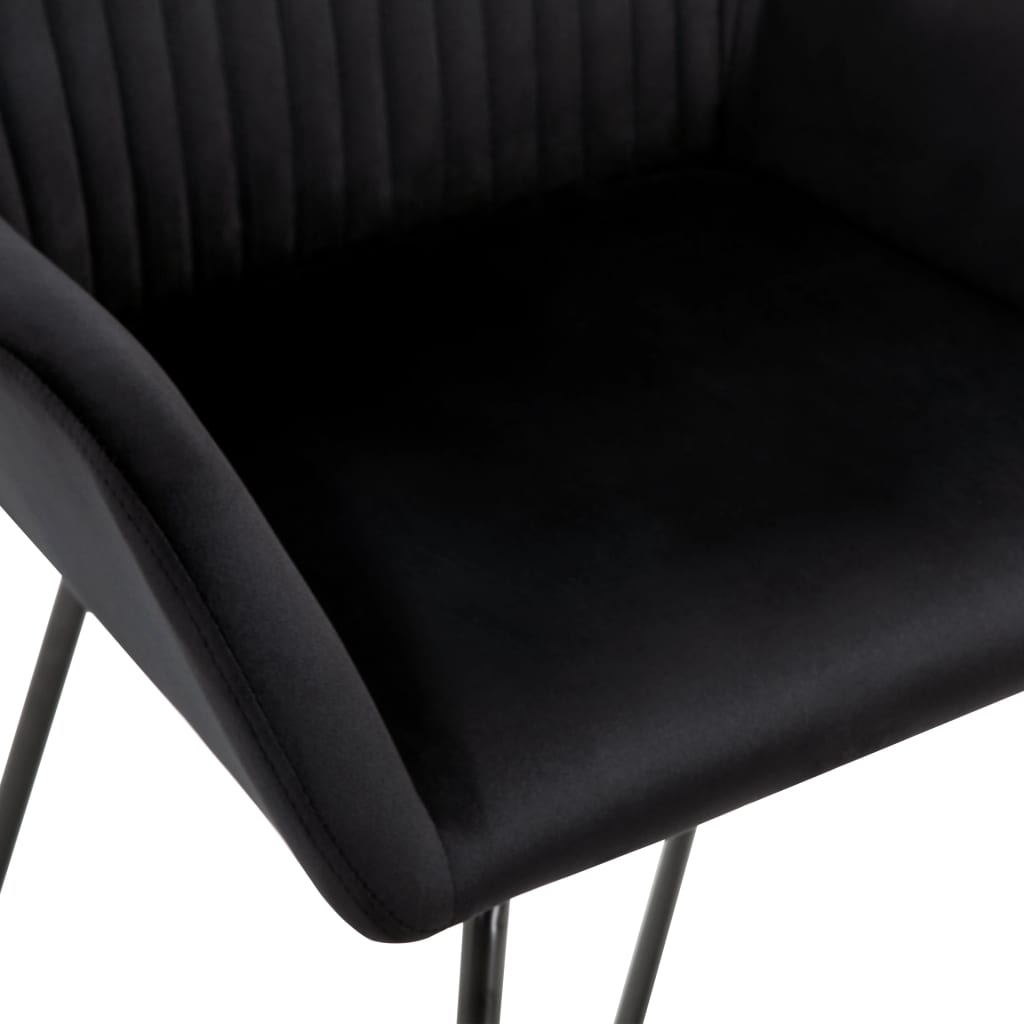Sillas De Comedor 4 Unidades Terciopelo