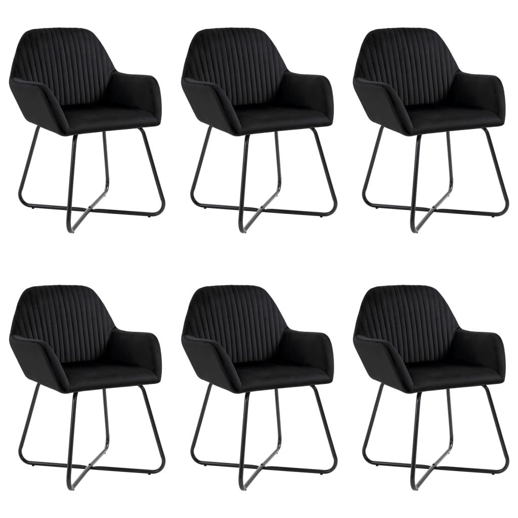 Sillas De Comedor 4 Unidades Terciopelo