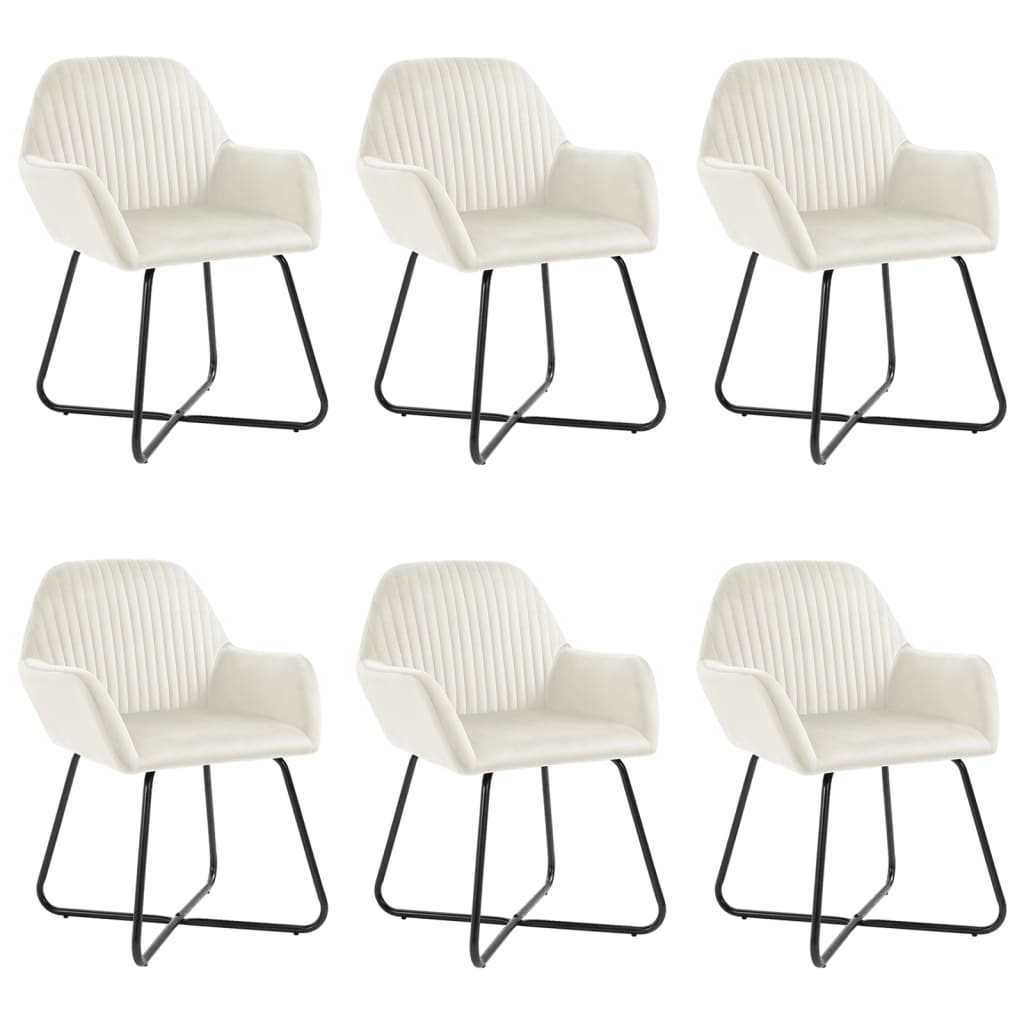 Sillas De Comedor 4 Unidades Terciopelo