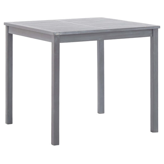 Mesa De Jardín De Madera Maciza De Acacia 80X80X74 Cm