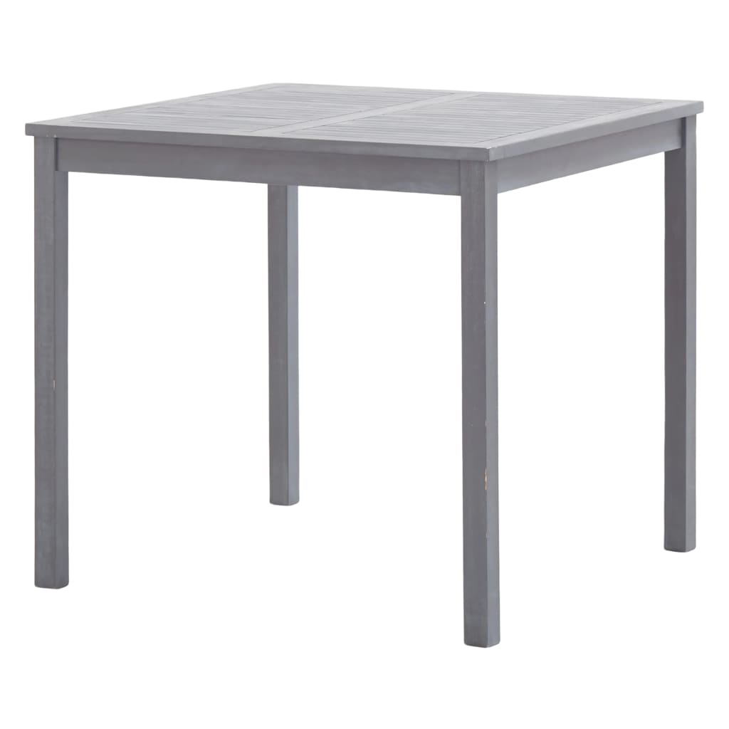 Mesa De Jardín De Madera Maciza De Acacia 80X80X74 Cm