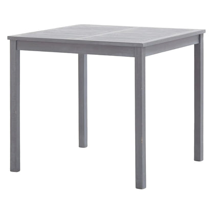 Mesa De Jardín De Madera Maciza De Acacia 80X80X74 Cm