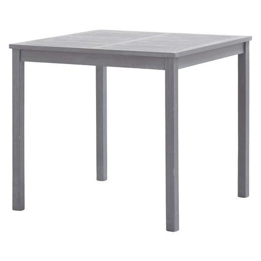Mesa De Jardín De Madera Maciza De Acacia 80X80X74 Cm