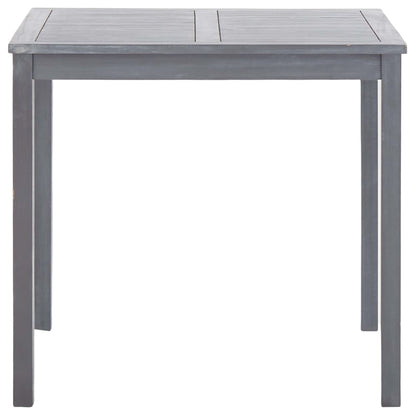 Mesa De Jardín De Madera Maciza De Acacia 80X80X74 Cm