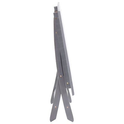 Mesa Plegable De Jardín Madera Maciza De Acacia
