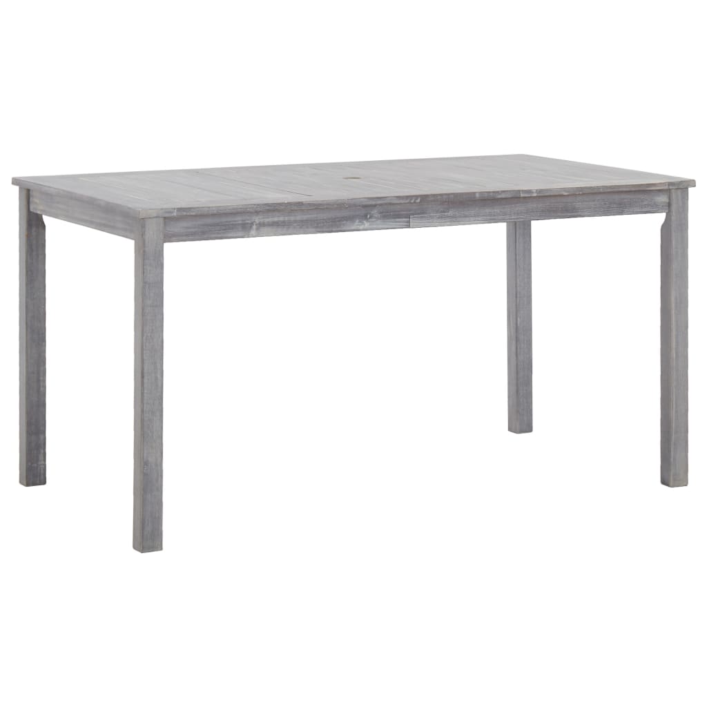 Set De Comedor De Jardín 5 Piezas Madera Maciza De Acacia