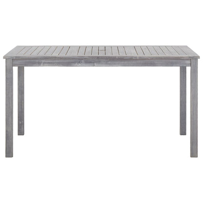 Set De Comedor De Jardín 5 Piezas Madera Maciza De Acacia