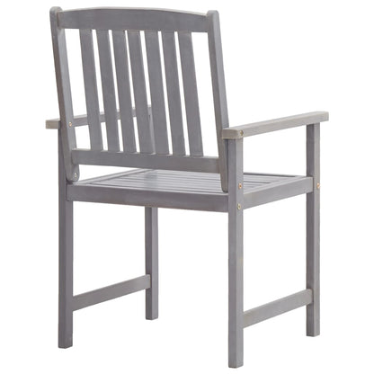 Set De Comedor De Jardín 5 Piezas Madera Maciza De Acacia