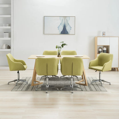 Sillas De Comedor Giratorias 4 Unidades Tela Taupe