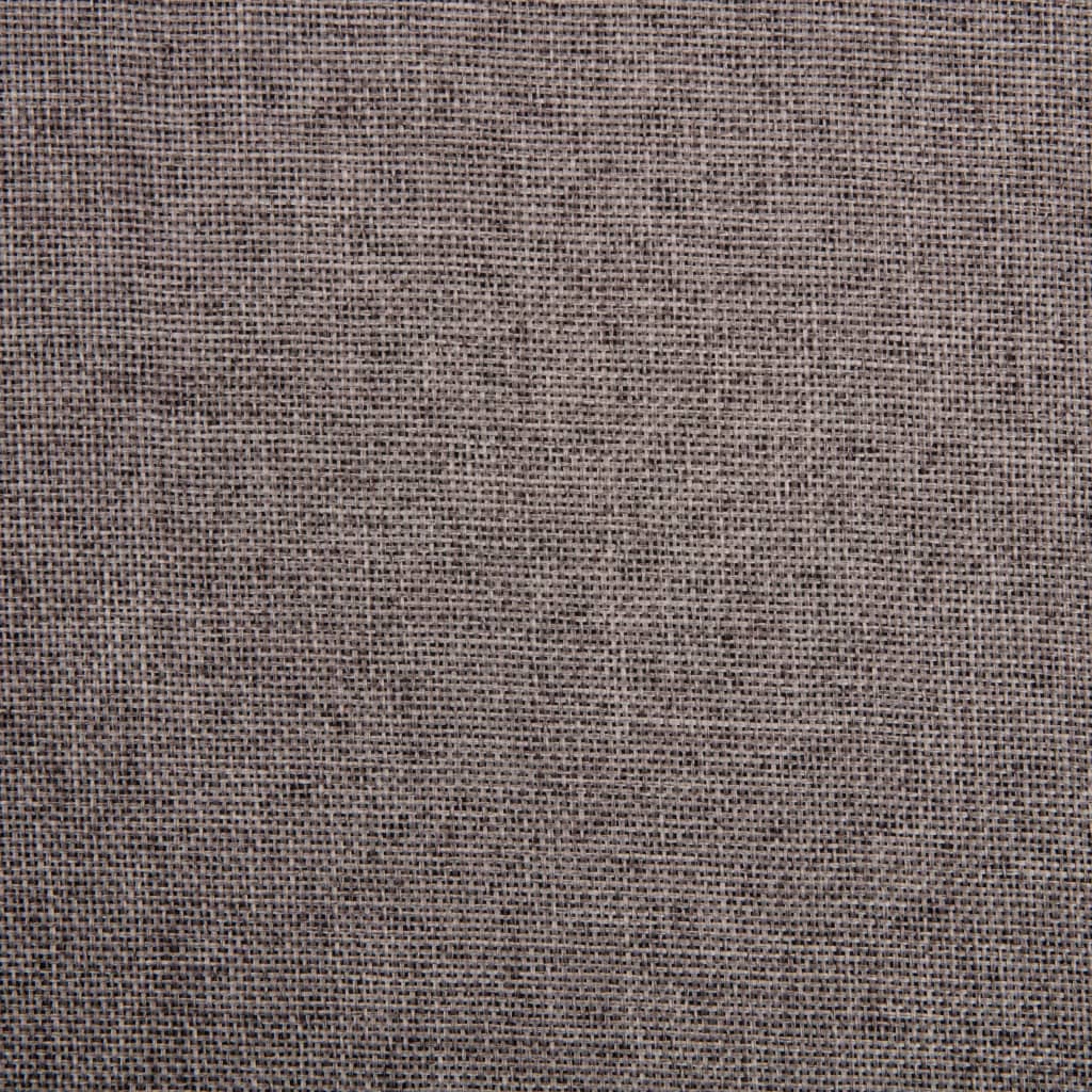 Sillas De Comedor Giratorias 4 Unidades Tela Taupe
