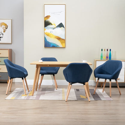 Sillas De Comedor Giratorias 4 Unidades Tela