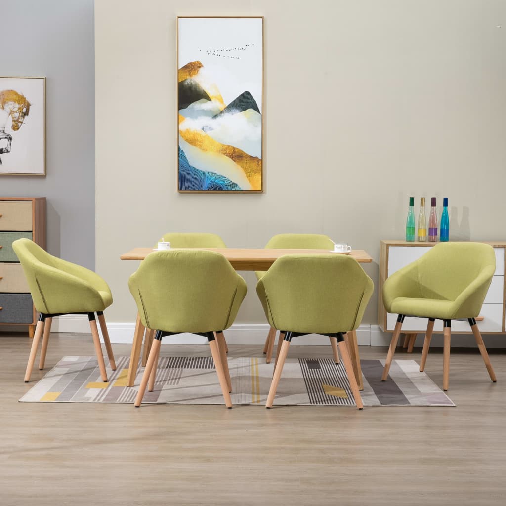 Sillas De Comedor Giratorias 4 Unidades Tela