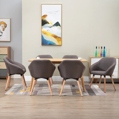 Sillas De Comedor Giratorias 4 Unidades Tela
