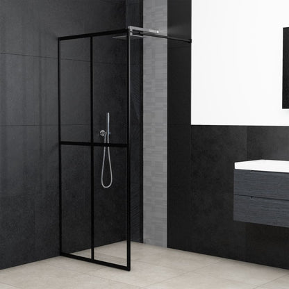 Mampara Puerta De Ducha Vidrio Transparente Esg 90X195Cm