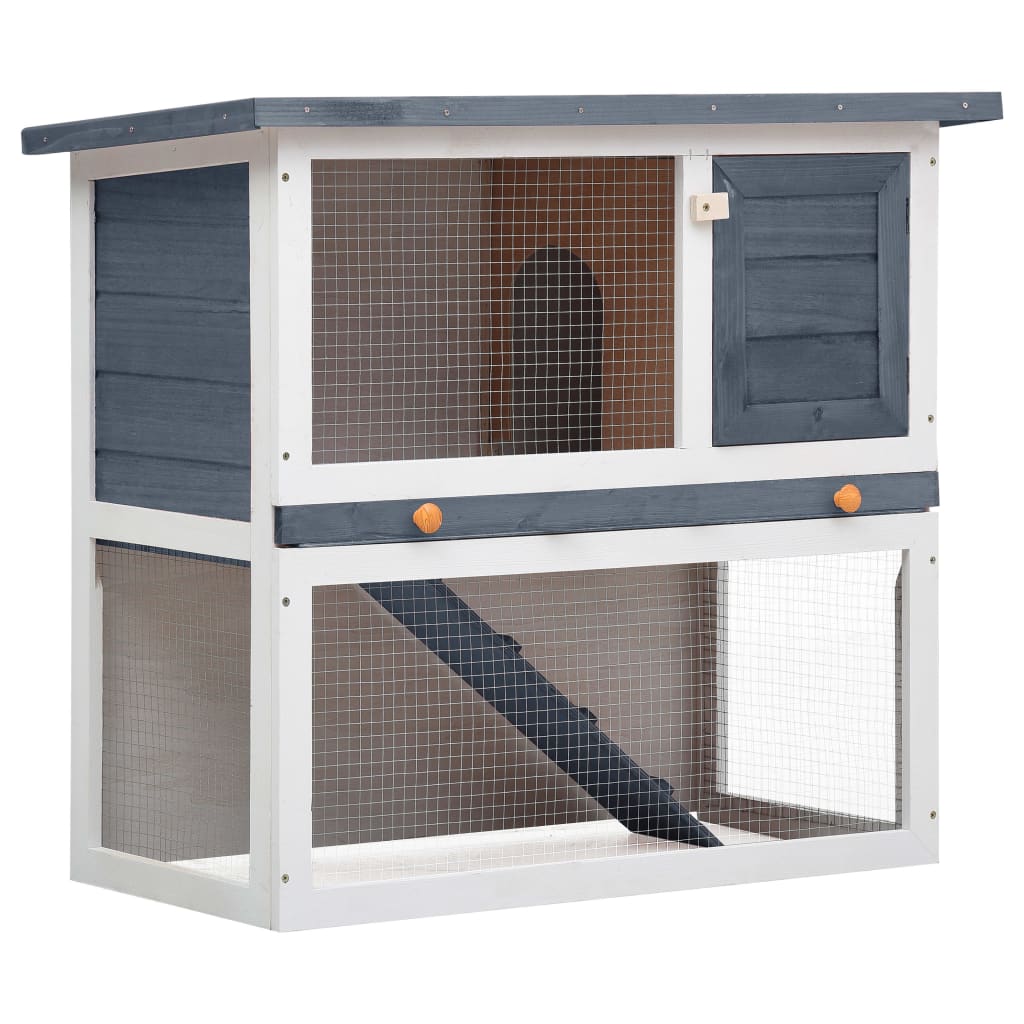 Casa De Animales Pequeños Jaula Conejera 1 Puerta Madera