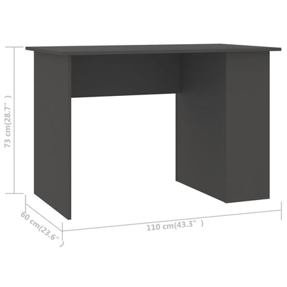 Escritorio De Madera Contrachapada 110X60X73 Cm