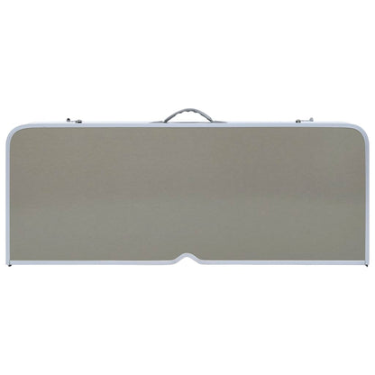 Mesa De Camping Plegable Con 4 Asientos Acero Aluminio