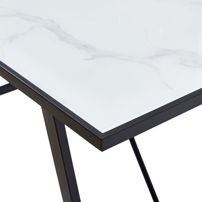 Mesa De Comedor De Vidrio Templado