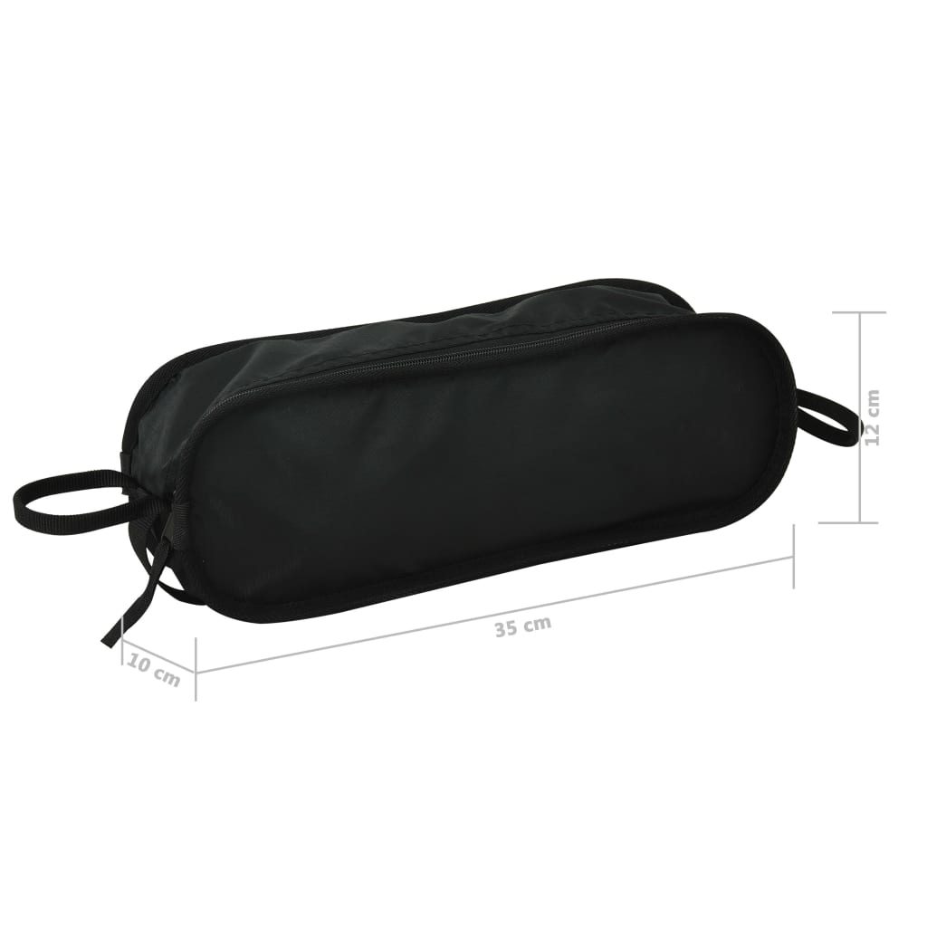 Sillas Camping Plegables 2 Uds Con Bolsa Aluminio 54X50X65 Cm