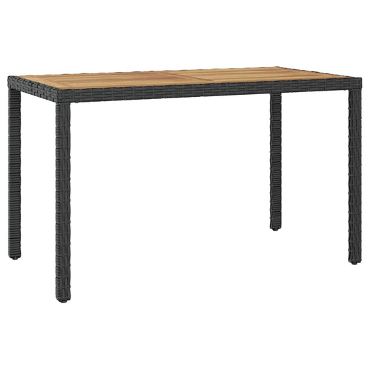 Mesa De Jardín Madera Maciza Acacia