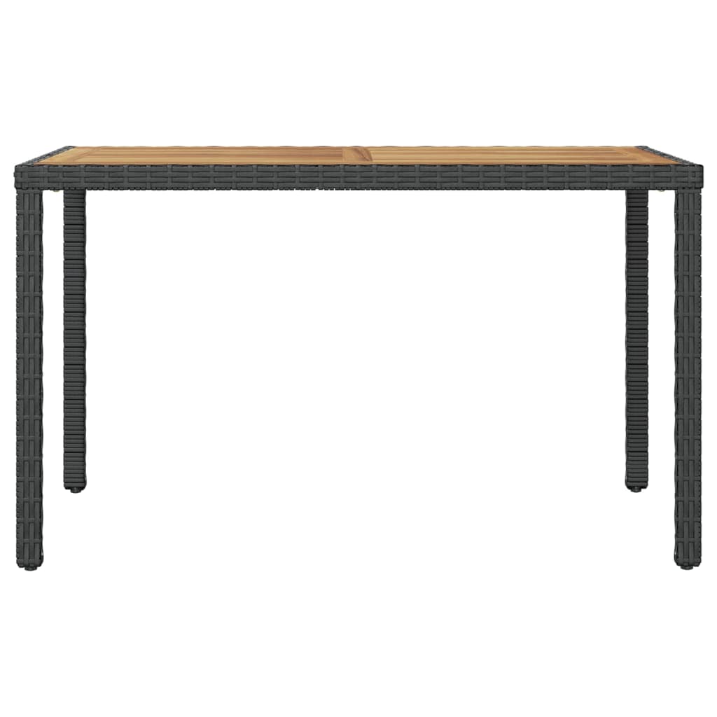 Mesa De Jardín Madera Maciza Acacia