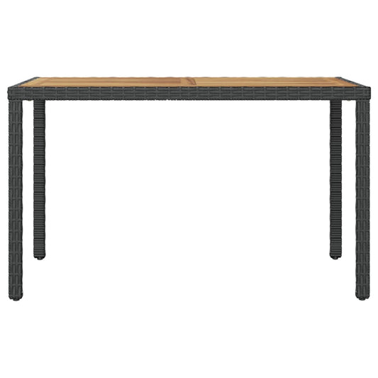 Mesa De Jardín Madera Maciza Acacia