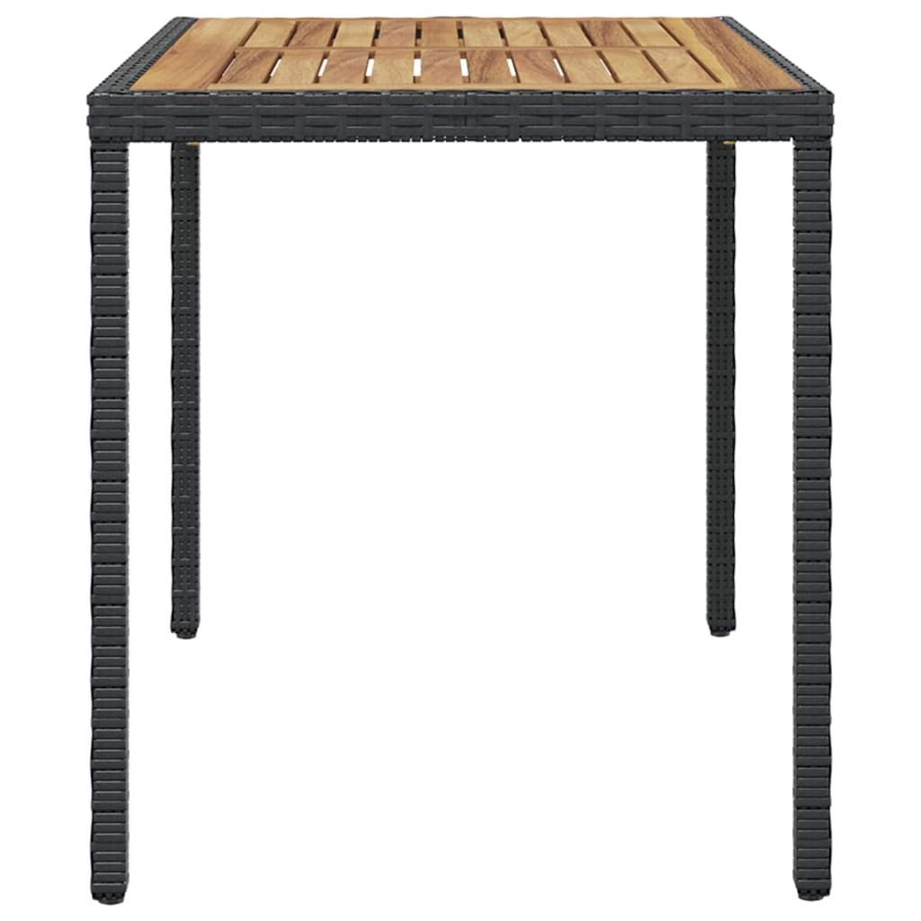 Mesa De Jardín Madera Maciza Acacia