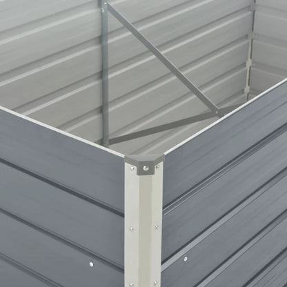 Jardinera Elevada De Acero Galvanizado