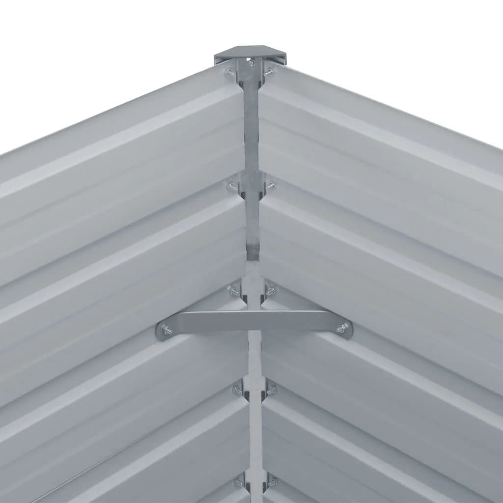Jardinera Elevada De Acero Galvanizado