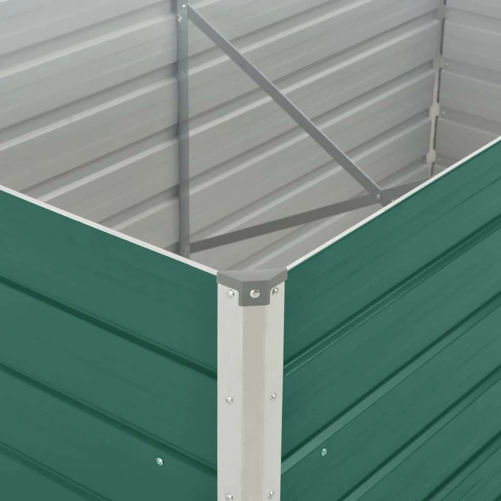 Jardinera Elevada De Acero Galvanizado