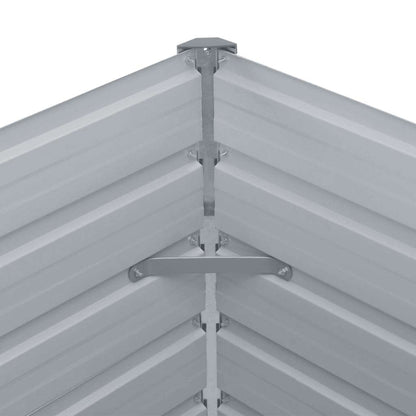 Jardinera Elevada De Acero Galvanizado