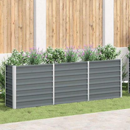 Jardinera Elevada De Acero Galvanizado