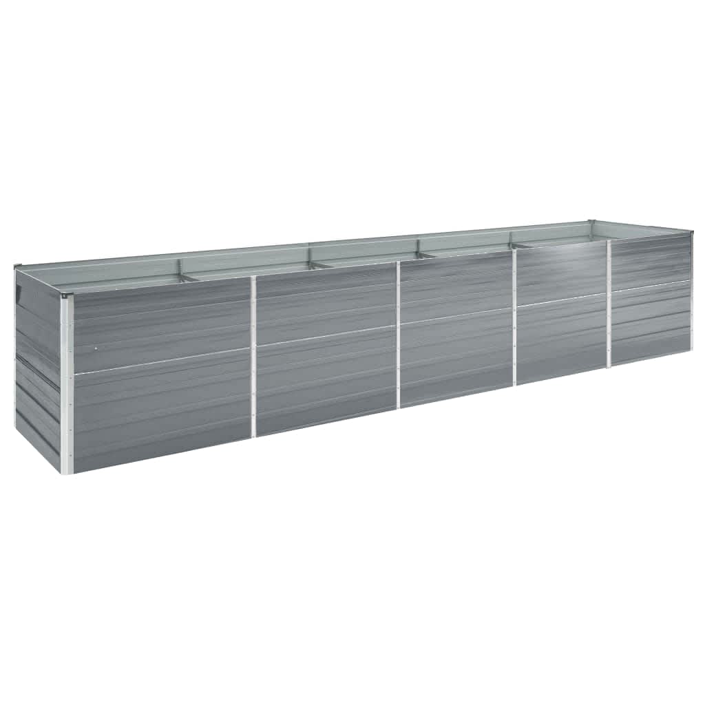 Jardinera Elevada De Acero Galvanizado
