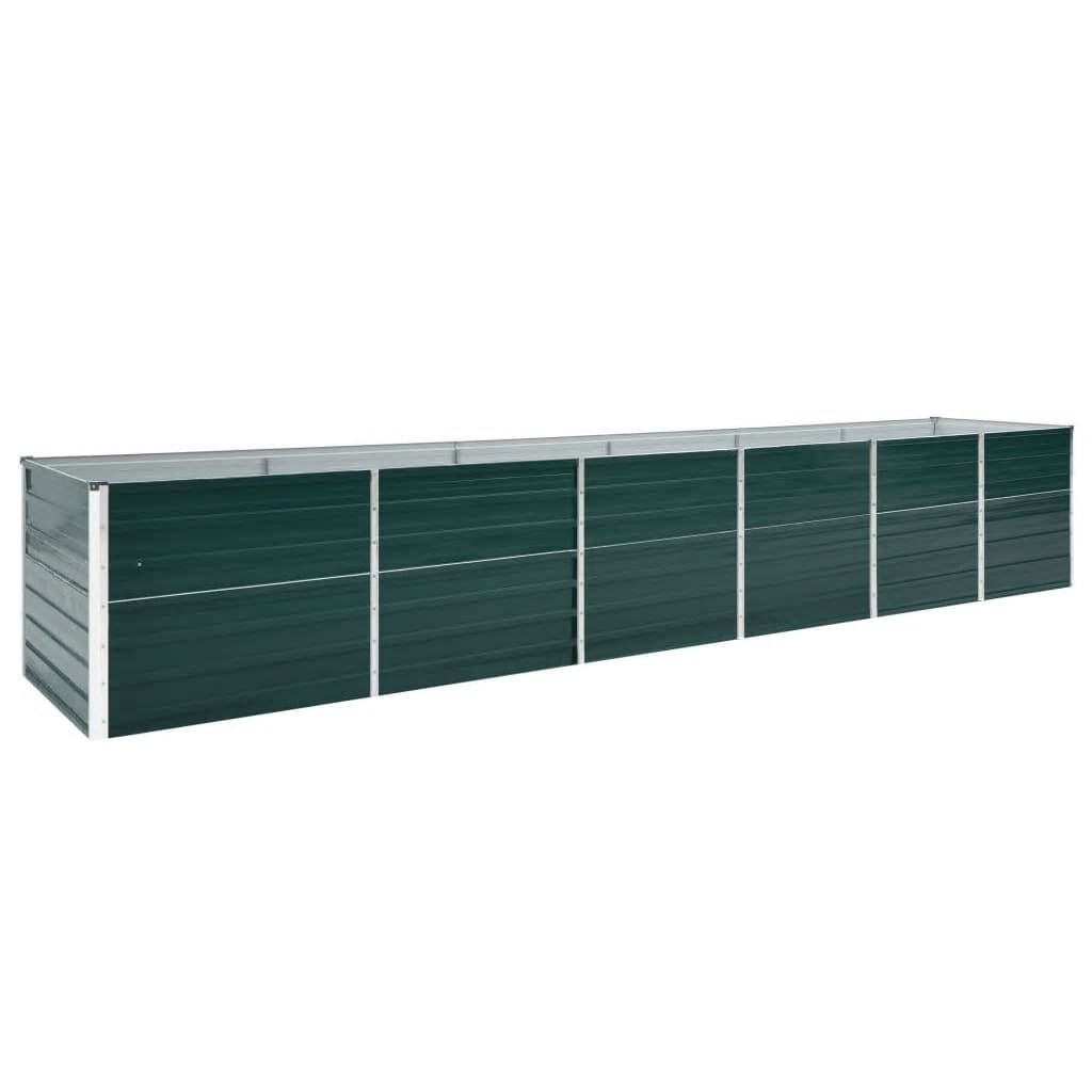 Jardinera Elevada De Acero Galvanizado