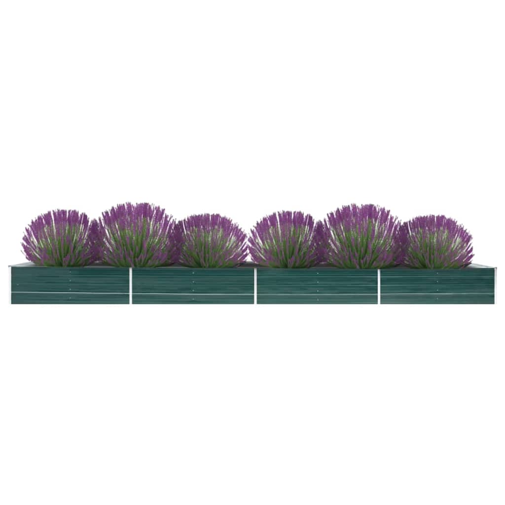 Jardinera Elevada De Acero Galvanizado