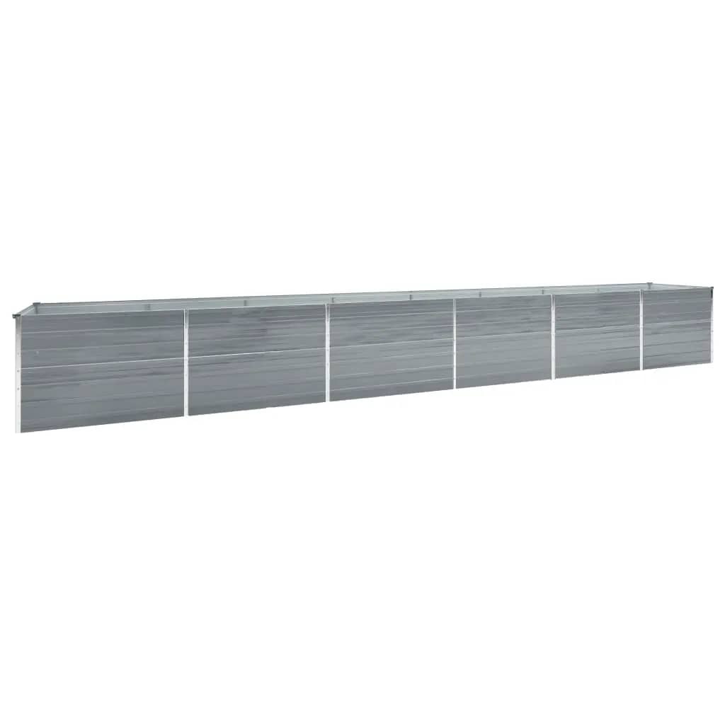Jardinera Elevada De Acero Galvanizado