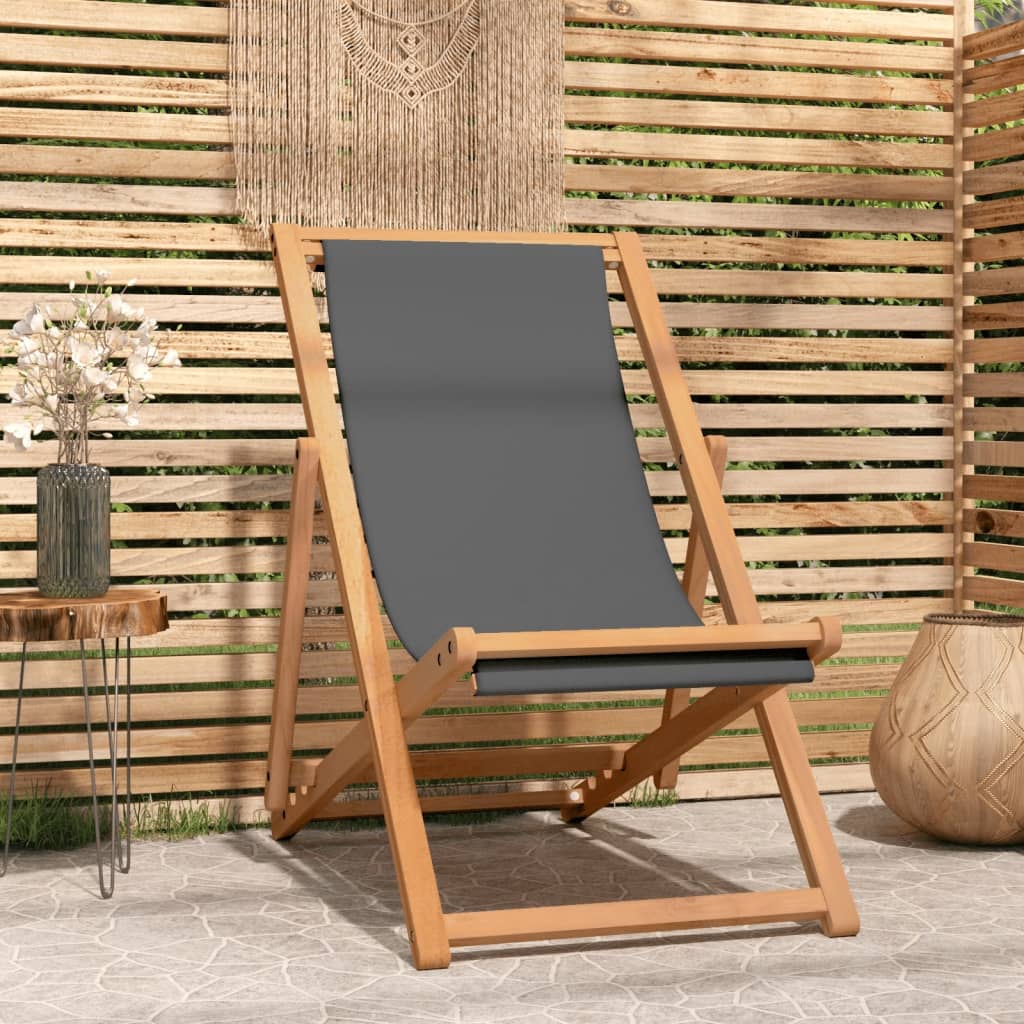 Silla De Jardín De Teca Color 56X105X96 Cm