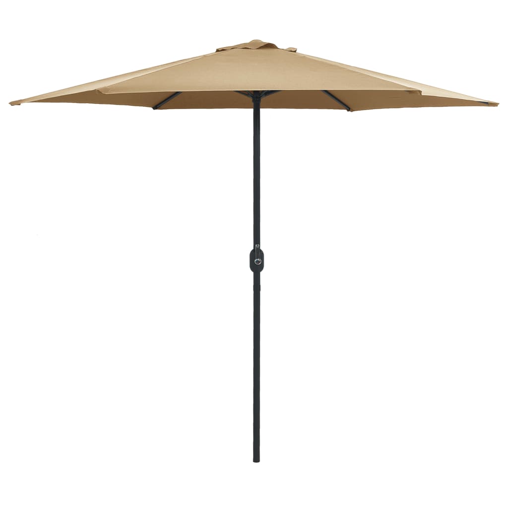 Sombrilla De Jardín Con Palo De Aluminio 270X246 Cm