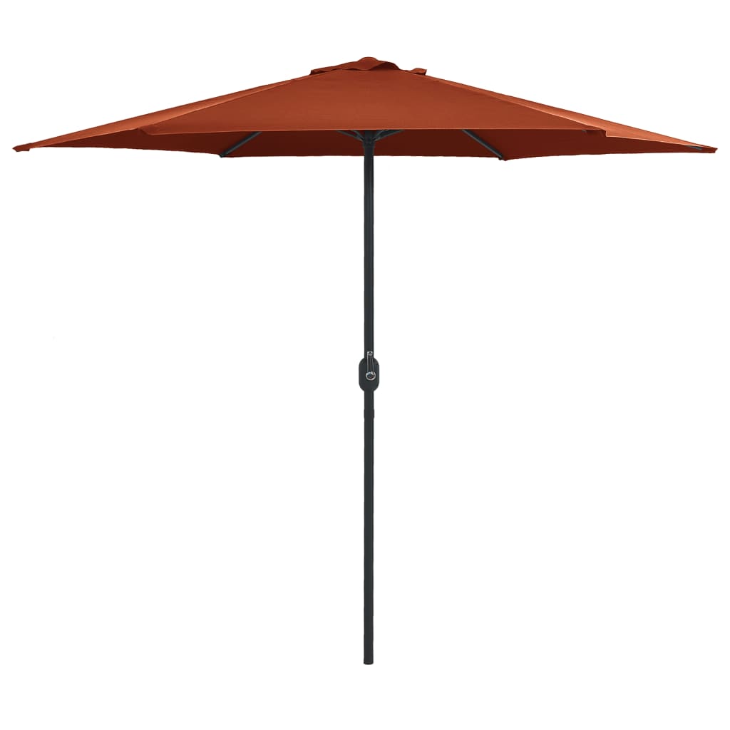 Sombrilla De Jardín Con Palo De Aluminio 270X246 Cm