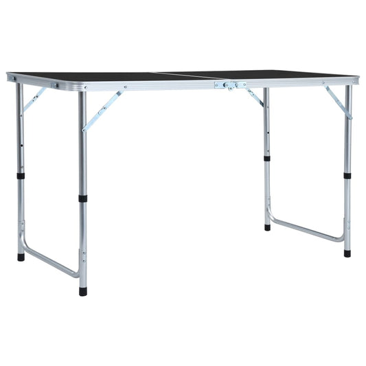 Mesa De Camping Plegable Aluminio