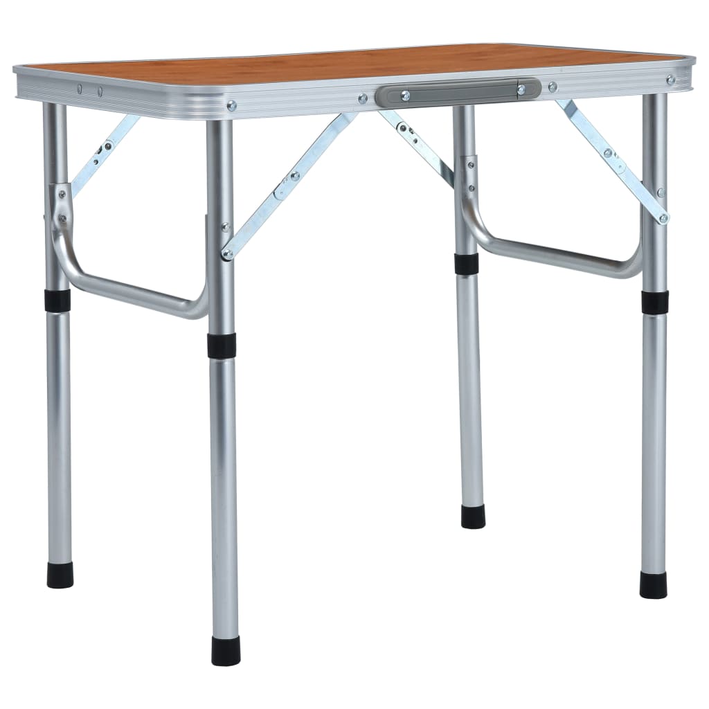 Mesa De Camping Plegable Aluminio 60X45 Cm