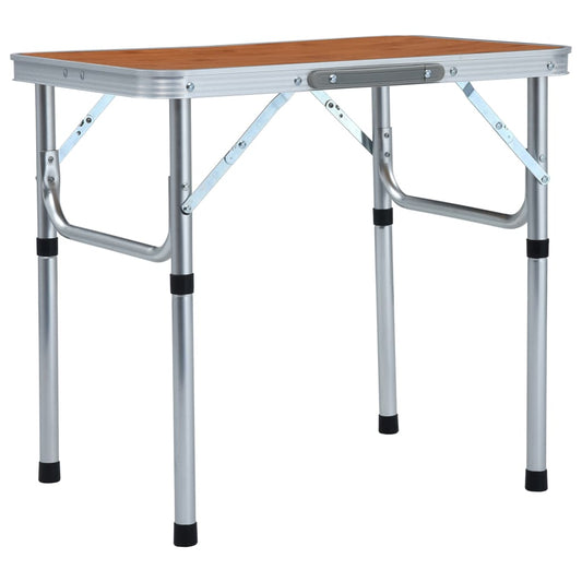 Mesa De Camping Plegable Aluminio 60X45 Cm
