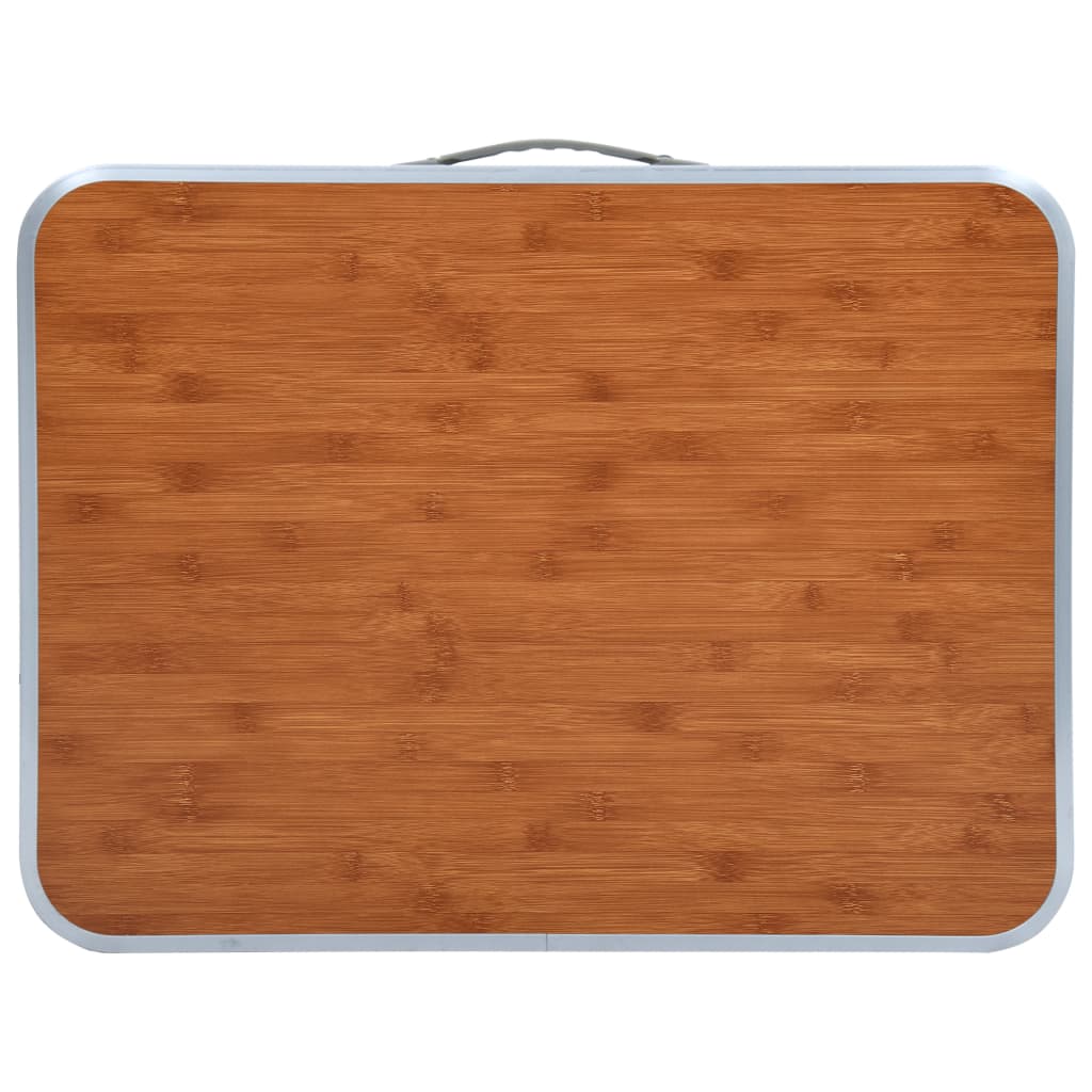 Mesa De Camping Plegable Aluminio 60X45 Cm