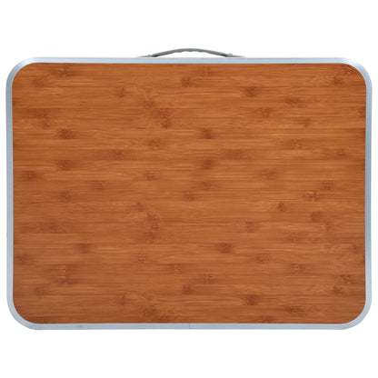 Mesa De Camping Plegable Aluminio 60X45 Cm